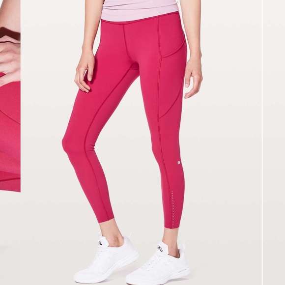 Lululemon Fast & Free 7/8 Tights Size 10 - Picture 1 of 6